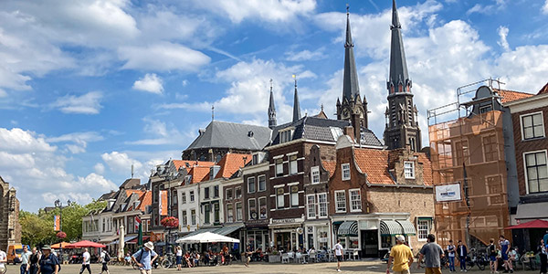 .Delft Marktplatz.