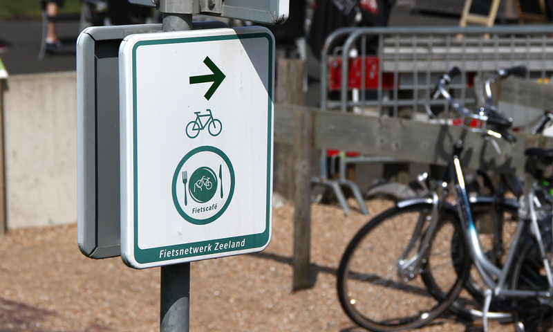 Fietscafé in Zeeland – Rastplatz für Radfahrer mit Serviceangeboten