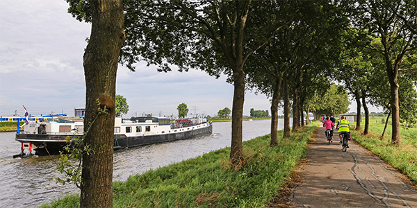 .Rad Schiff Reise Amsterdam Maastricht.