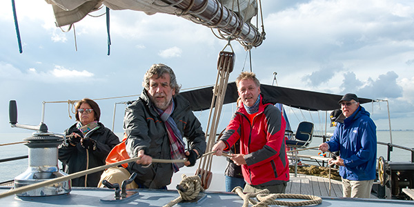 Segeln auf dem IJsselmeer – Aktiv mitsegeln auf einem traditionellen Segelschiff