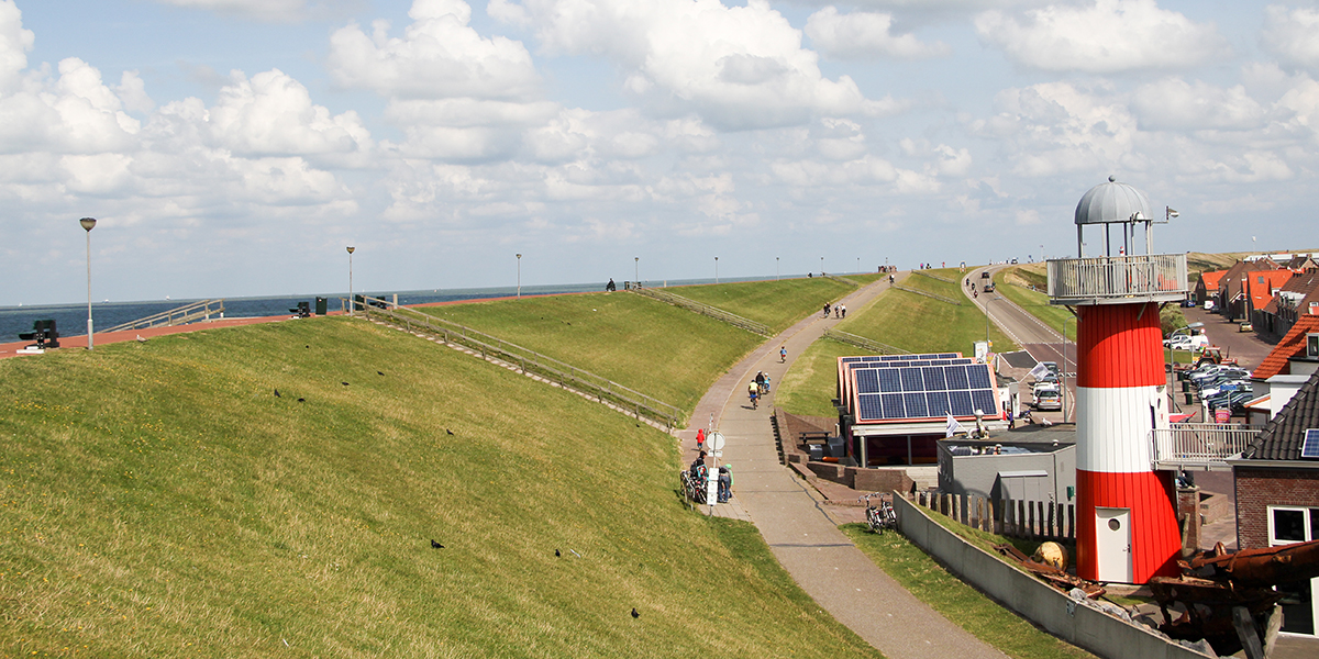 Fahrradroute entlang der Nordseeküste & Deiche
