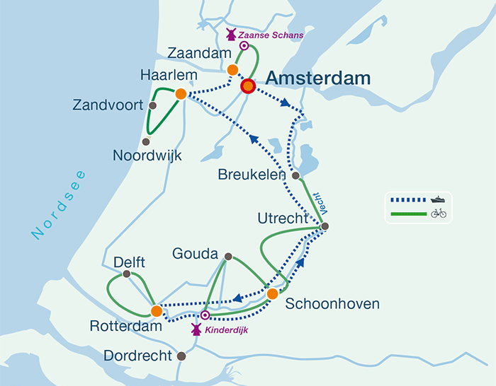 Rad Und Schiffsreisen In Holland Reisen Mit Rabatt